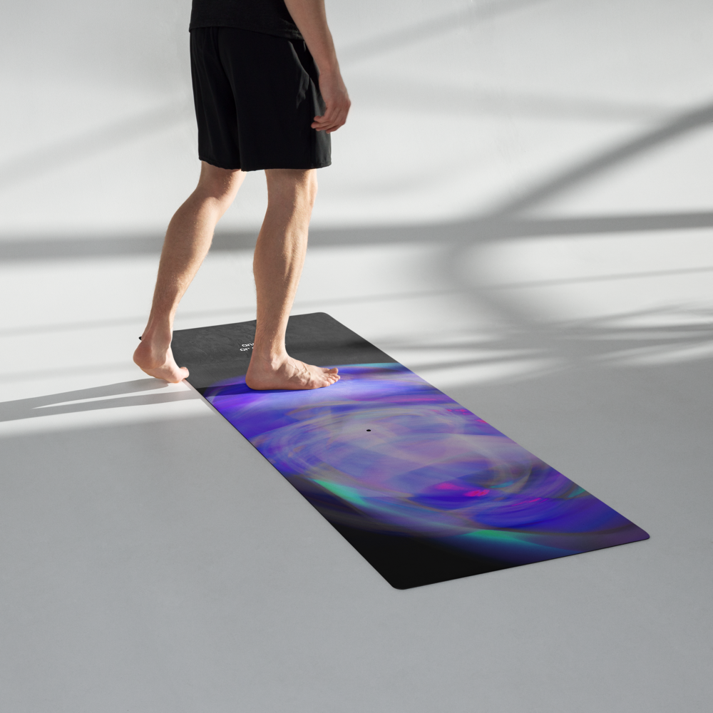 Dot Yoga Matte "One day. Or day one." – Bild 5